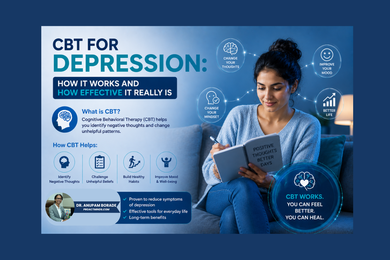 CBT for Depression: How It Works and How Effective It Really Is